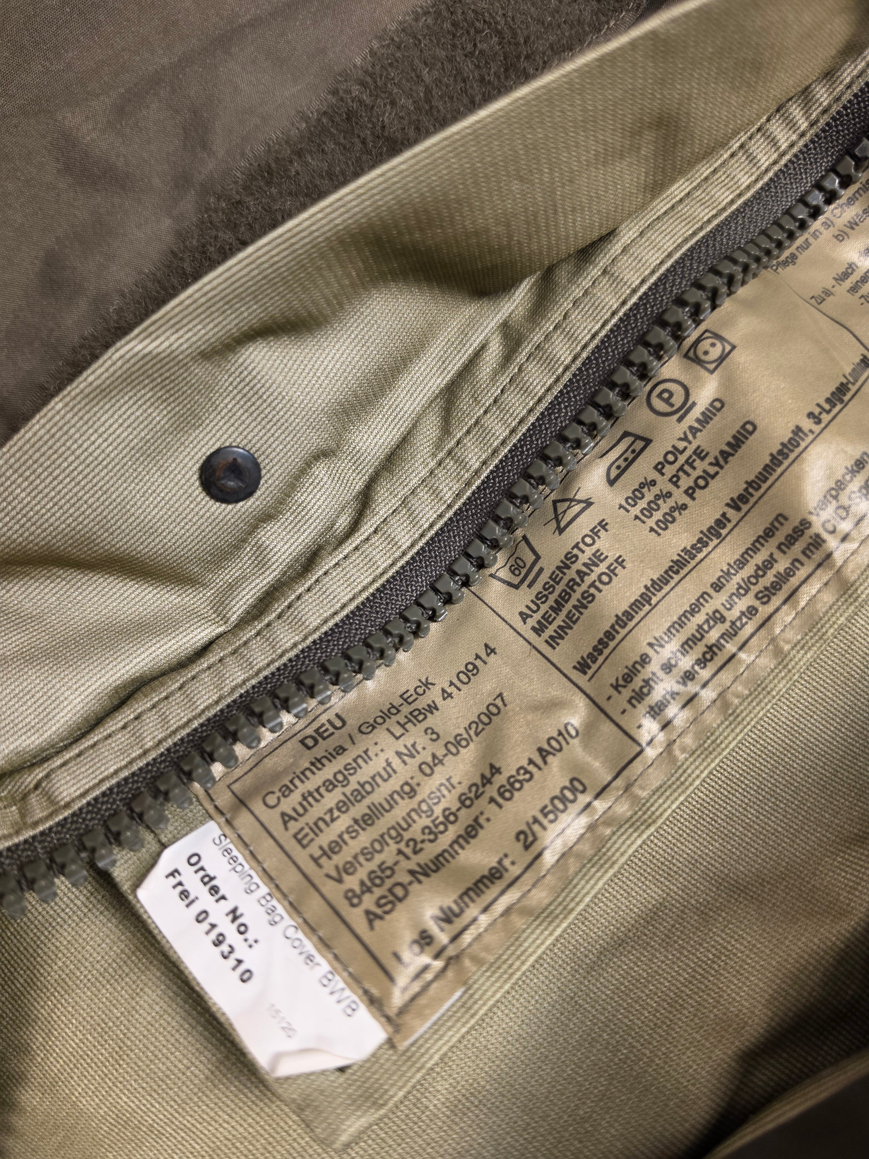 Carinthia Sleeping Bag Cover, Gore-Tex