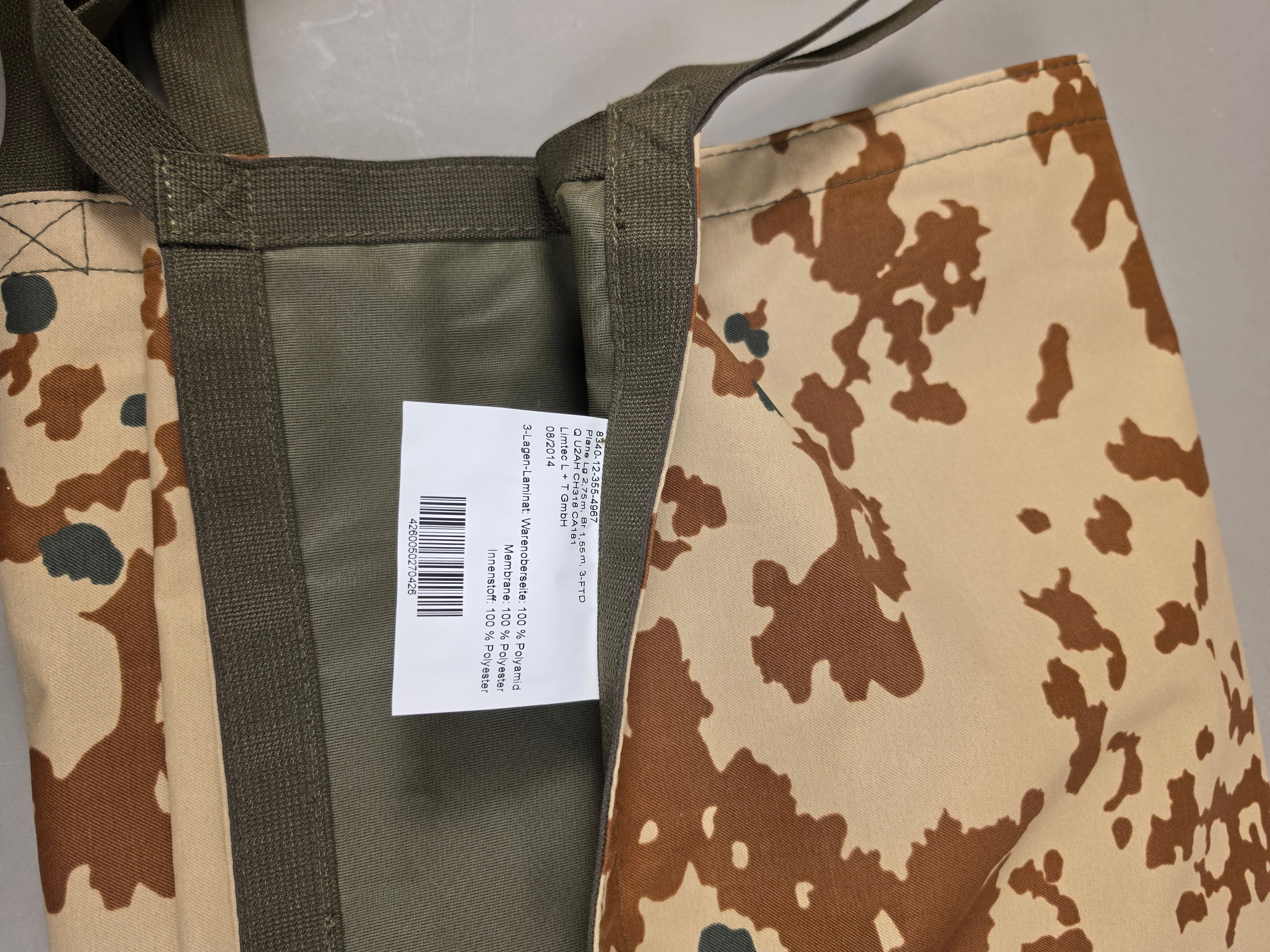 BW Limtec GTX Tarp 2.75x1.55m