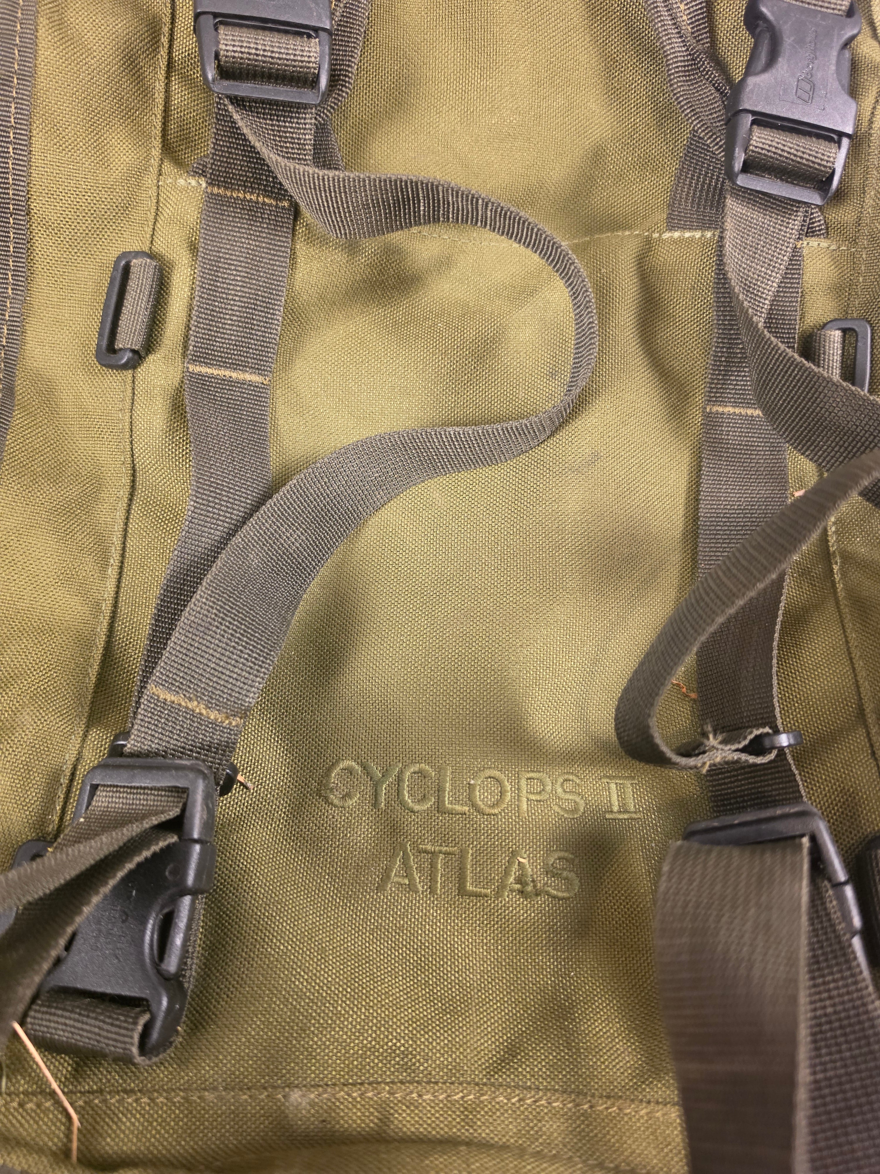 BERGHAUS Cyclops 2 ATLAS rucksack + Side Pouches