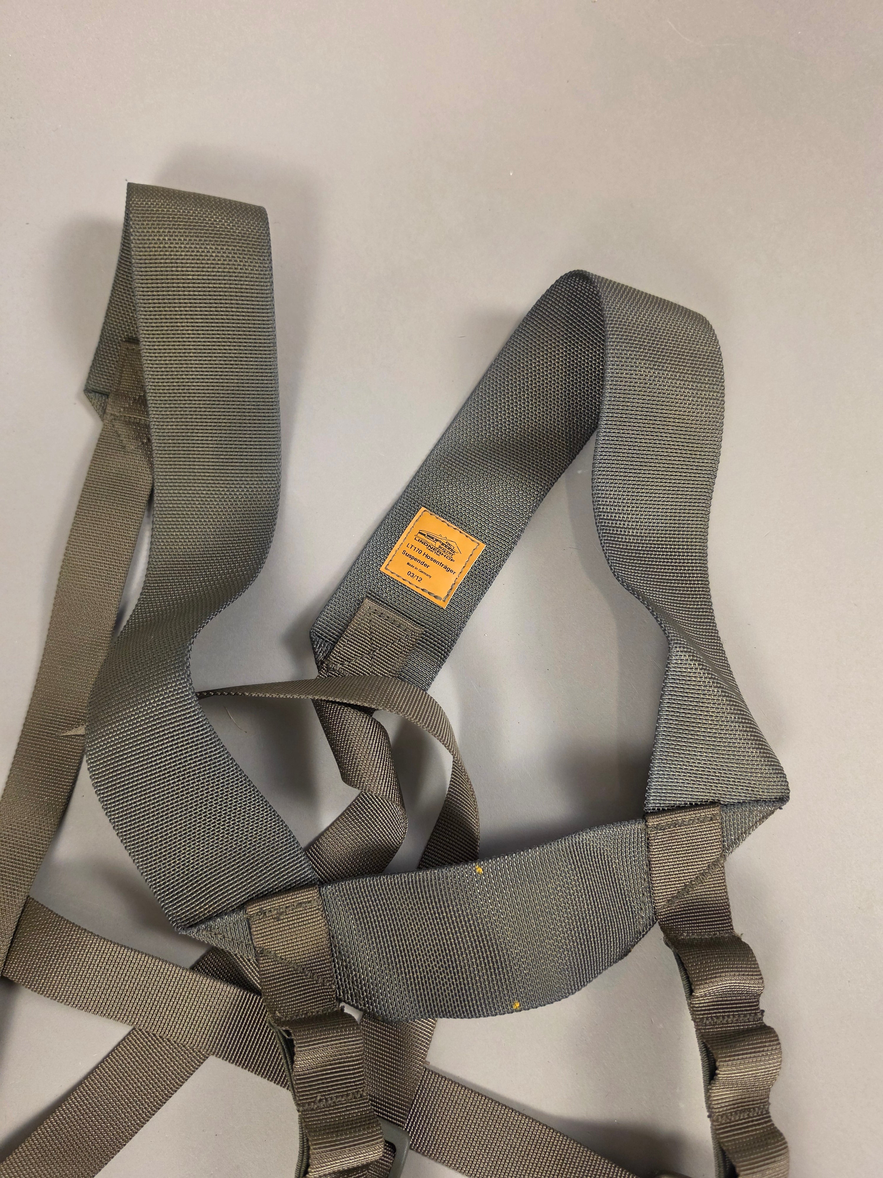 Lindnerhof Taktik Padded Modular Molle Belt, buckle + Suspenders