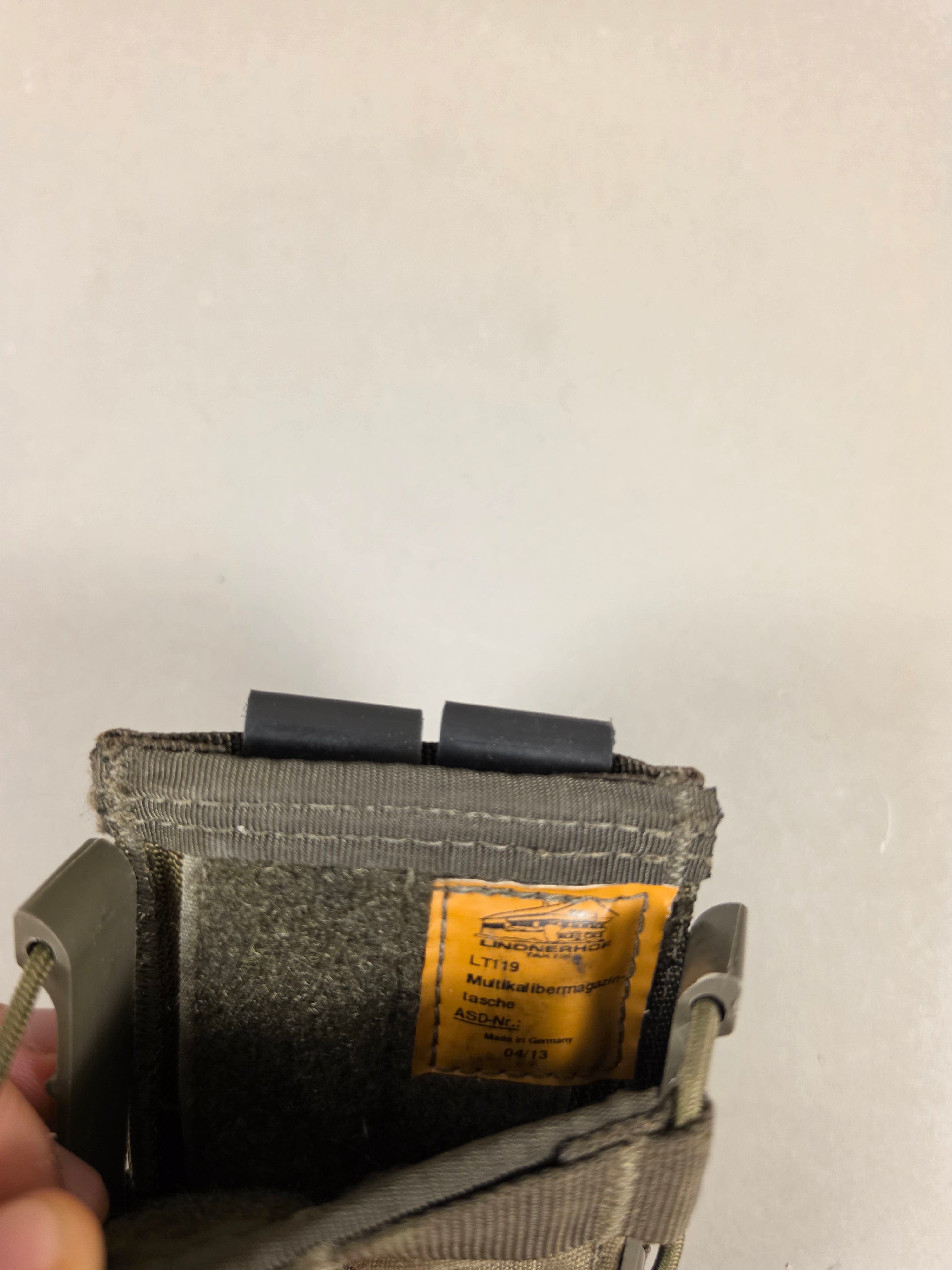 Lindnerhof Taktik Magazine Pouch, Steingrau, No Bungee
