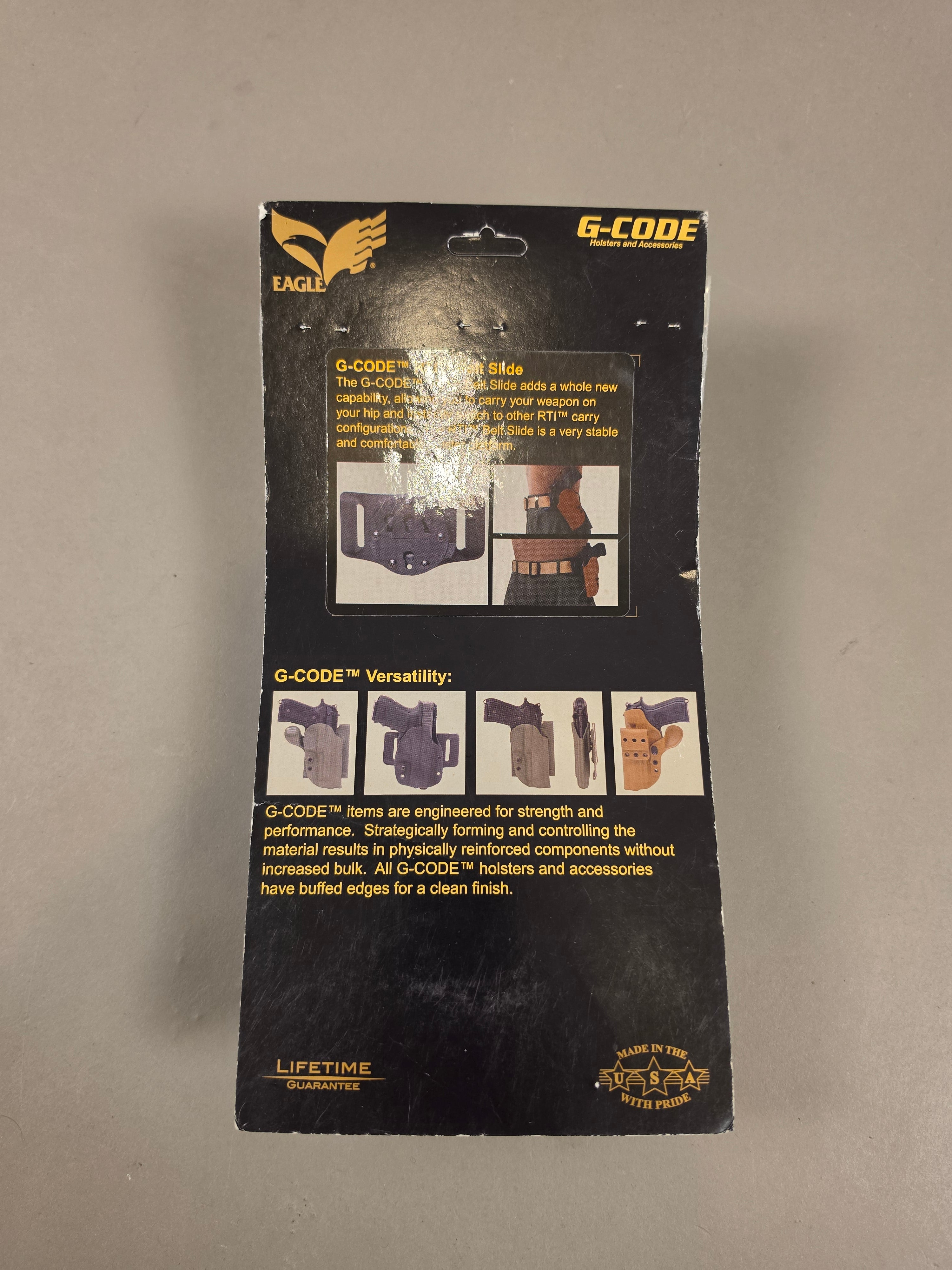 G-Code Belt Slide GCA30/GA-0025 RTI DUTY Mount Coyote