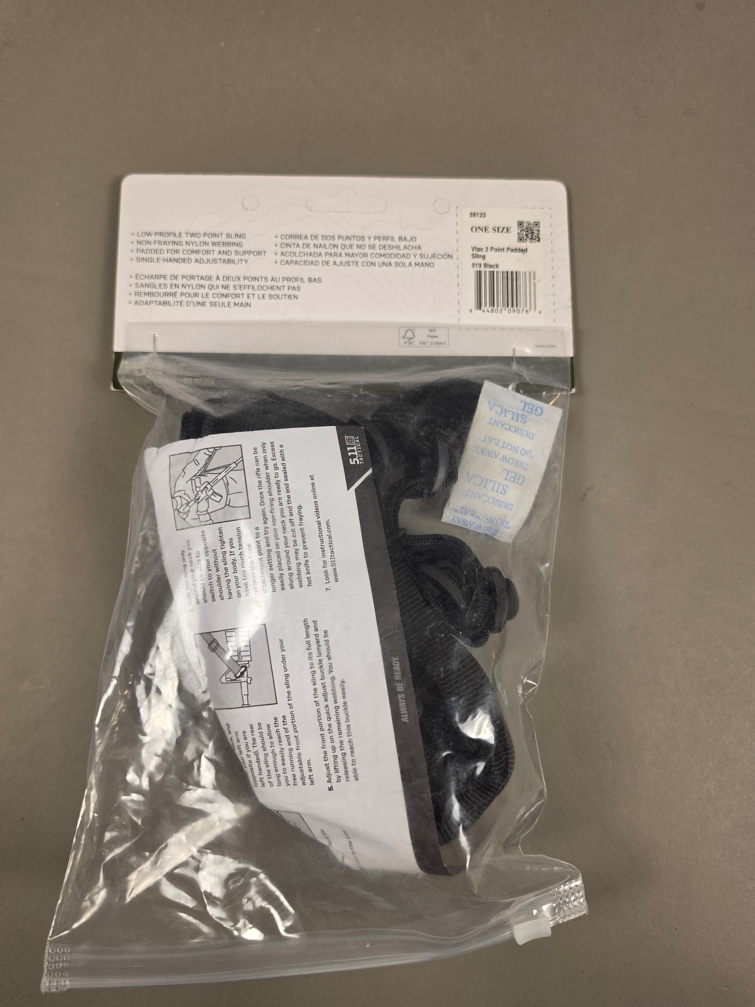 5.11 Padded Sling, 2-Point, Black