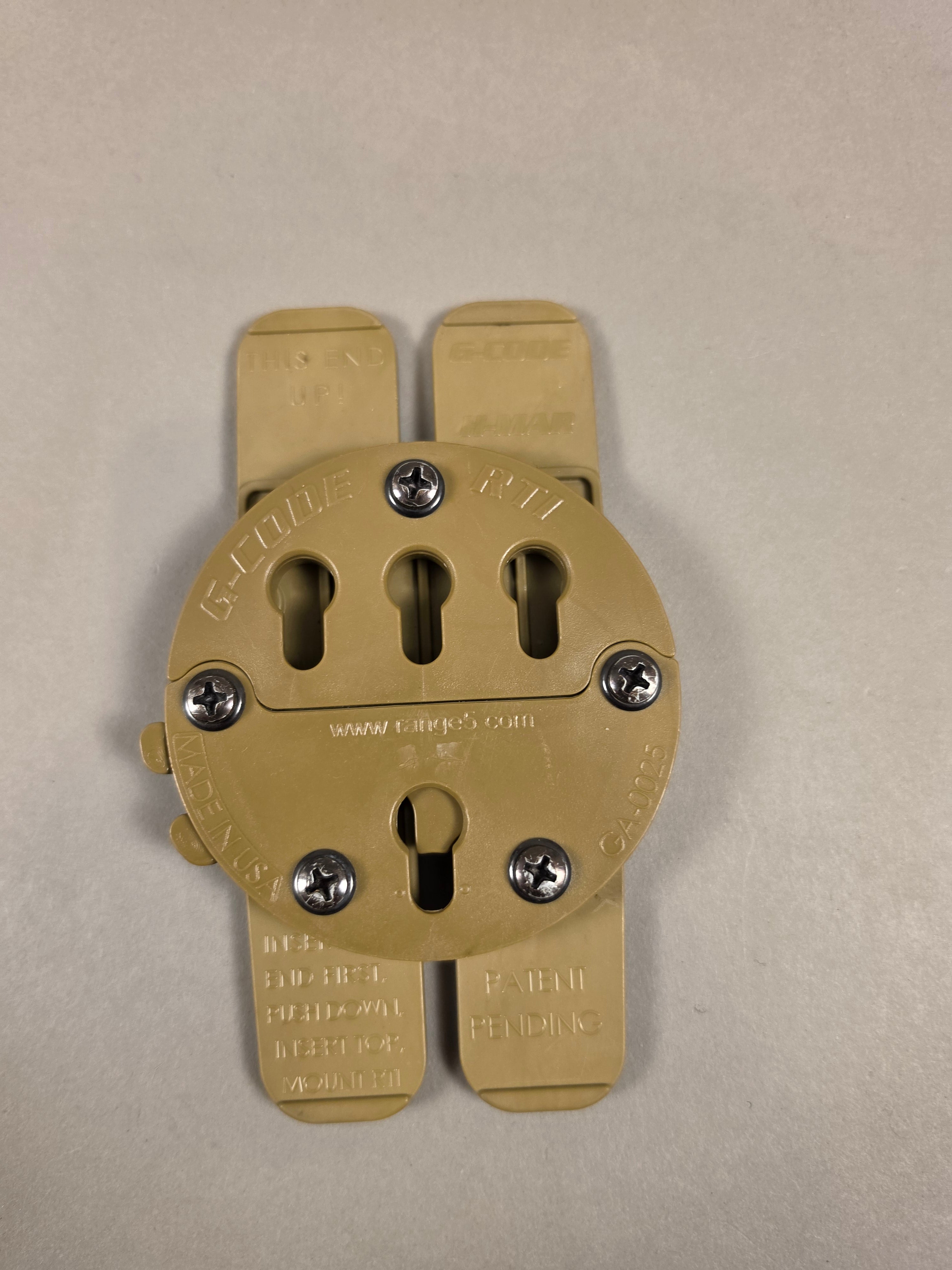 G-Code RTI Molle Claw, 2-Row Adapter
