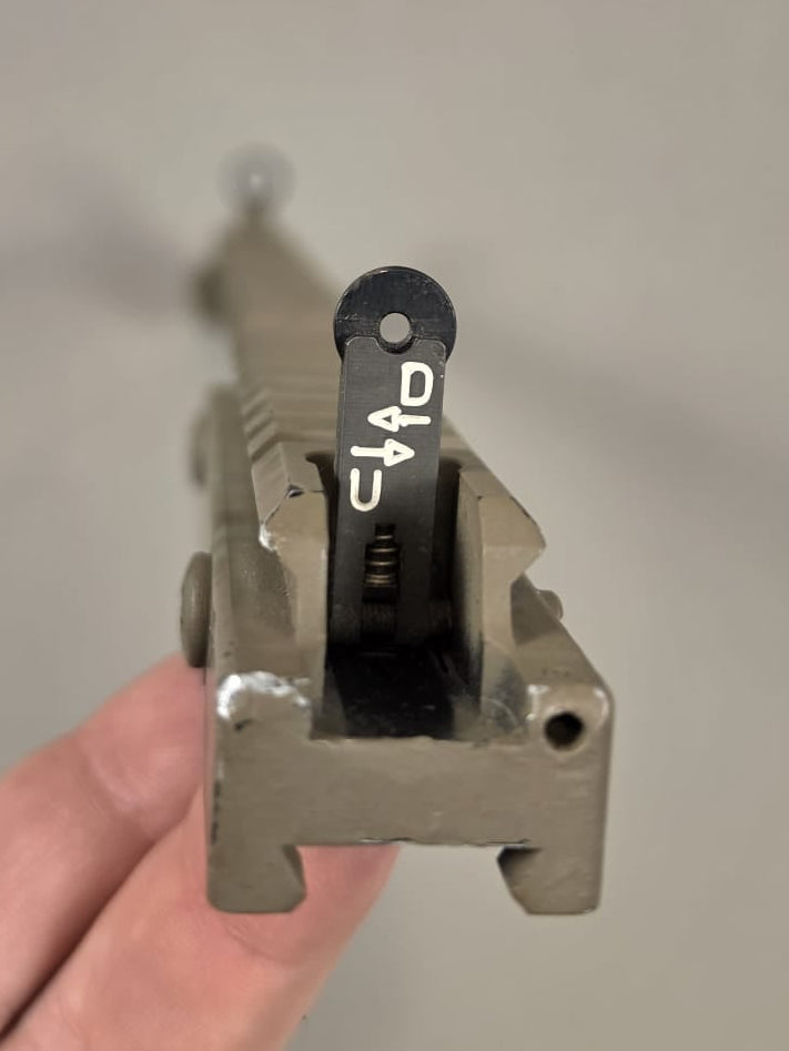 Heckler & Koch G36KA4 Top Rail with Flip-Up Iron Sights
