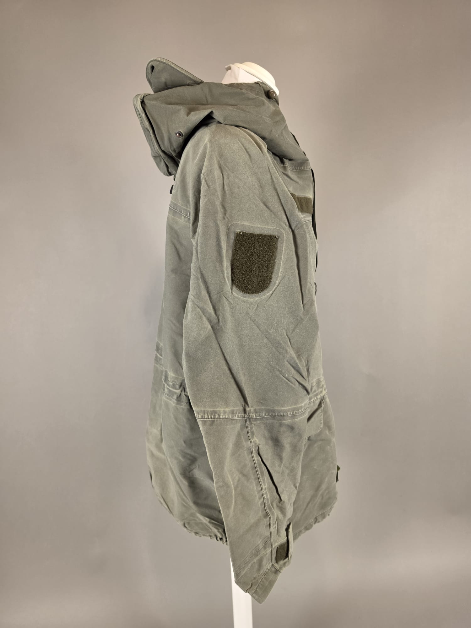 Austrian Gore-Tex KPU Rain Jacket, Olive, Fair condition