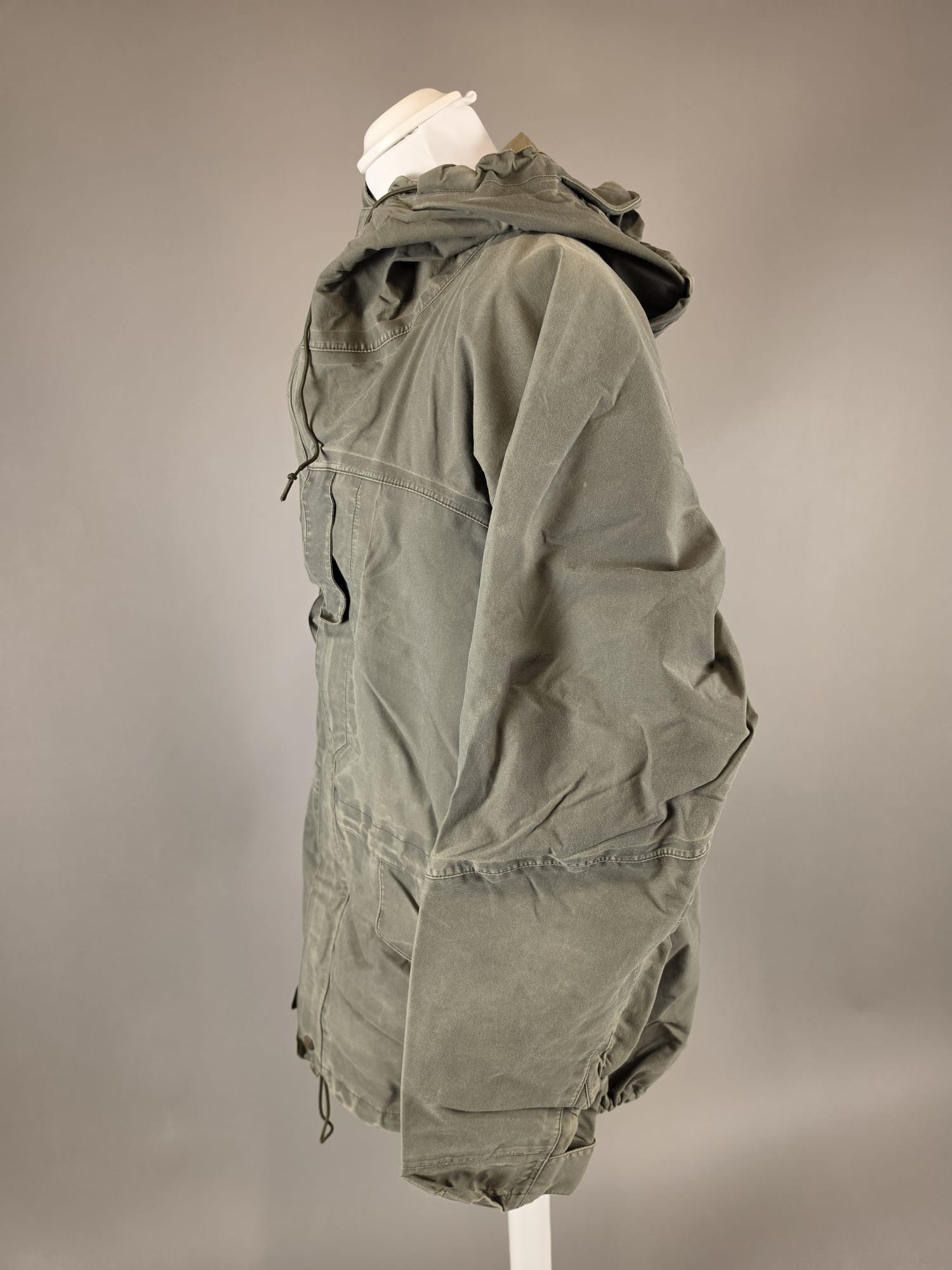 Austrian Gore-Tex KPU Rain Jacket, Olive, Fair condition