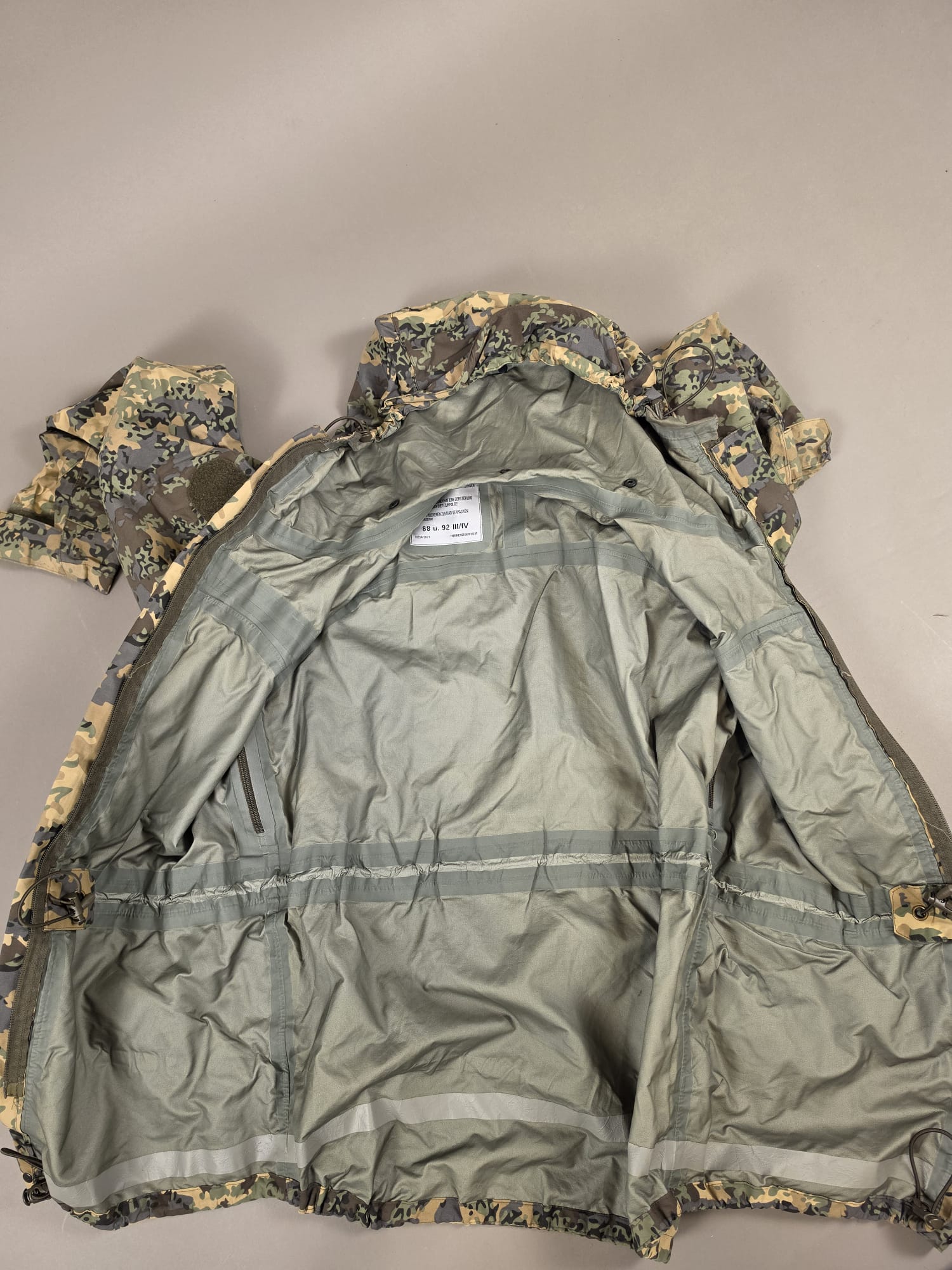 Austrian ÖBH 03 Rain Jacket, Austrotarn Camo