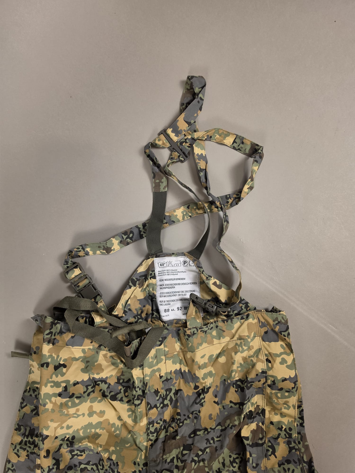 Austrian ÖBH 03 Rain Trousers, Austrotarn Camo